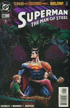 Superman: The Man of Steel 93 published by DC with cover art by Doug Mahnke