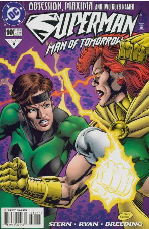 Superman: The Man of Tomorrow 10 published by DC with cover art by Paul Ryan