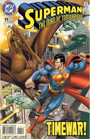 Superman: The Man of Tomorrow 11 published by DC with cover art by Paul Ryan