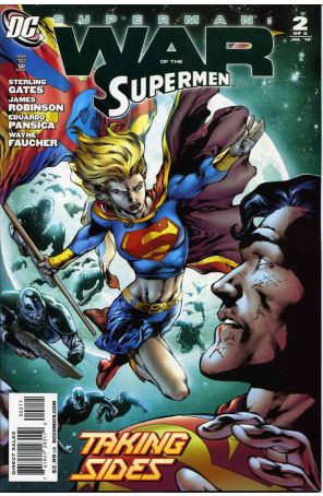 Superman: War of the Supermen 2 published by DC with cover art by Eddy Barrows