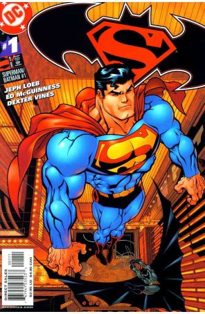 Superman/Batman 1A published by DC with cover art by Ed McGuinness