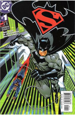 Superman/Batman 1 published by DC with cover art by Ed McGuinness