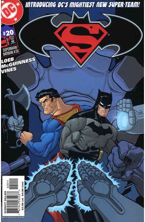 Superman/Batman 20 published by DC with cover art by Ed McGuinness