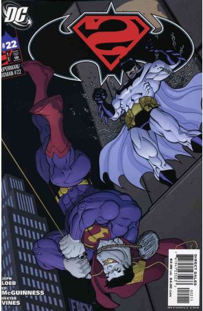 Superman/Batman 22 published by DC with cover art by Ed McGuinness
