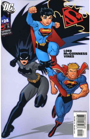 Superman/Batman 24 published by DC with cover art by Ed McGuinness