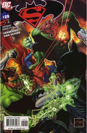 Superman/Batman 29 published by DC with cover art by Ethan Van Sciver