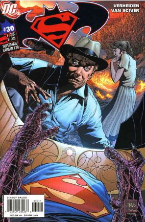 Superman/Batman 30 published by DC with cover art by Ethan Van Sciver