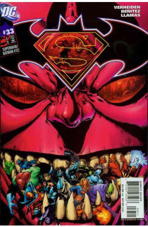 Superman/Batman 33 published by DC with cover art by Phil Jimenez
