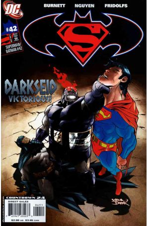Superman/Batman 42 published by DC with cover art by Dustin Nguyen