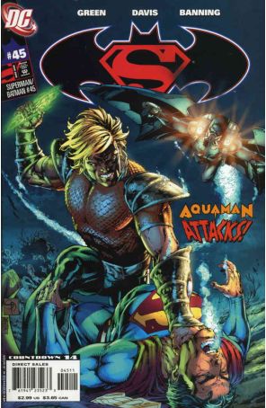 Superman/Batman 45 published by DC with cover art by Shane Davis