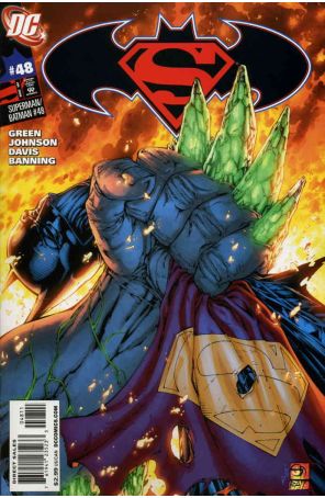 Superman/Batman 48 published by DC with cover art by Shane Davis
