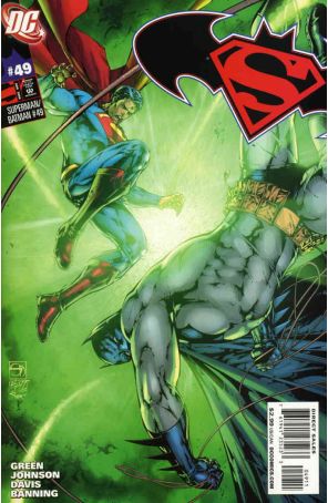 Superman/Batman 49 published by DC with cover art by Shane Davis