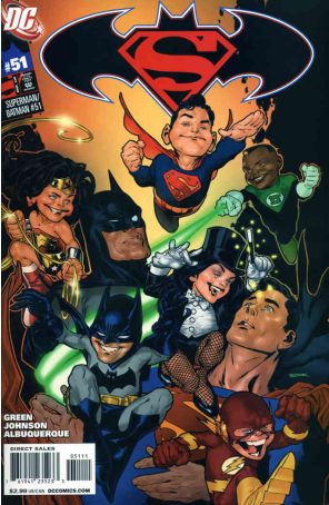 Superman/Batman 51 published by DC with cover art by Ryan Sook