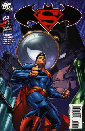 Superman/Batman 57 published by DC with cover art by Whilce Portacio