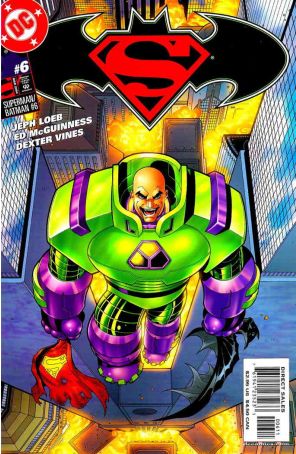 Superman/Batman 6 published by DC with cover art by Ed McGuinness