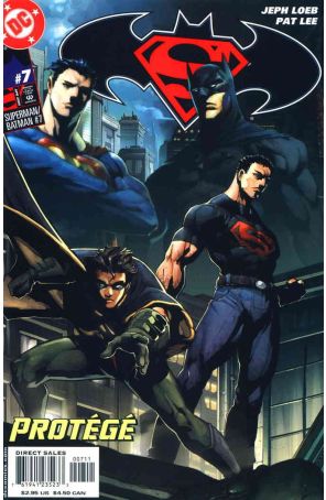 Superman/Batman 7 published by DC with cover art by Patrick Lee