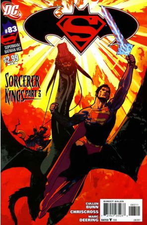 Superman/Batman 83 published by DC with cover art by Travel Foreman