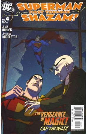 Superman/Shazam: First Thunder 4 published by DC with cover art by Joshua Middleton