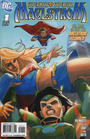 Superman/Supergirl: Maelstrom 1 published by DC with cover art by Phil Noto