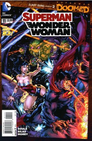 Superman/Wonder Woman 11 published by DC with cover art by Ed Benés
