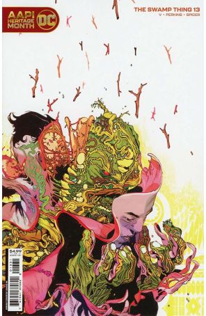 Swamp Thing (7th Series) 13B published by DC with cover art by Anand Radhakrishnan