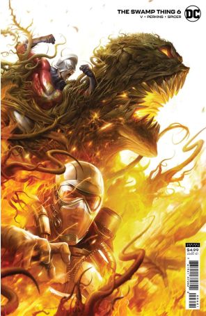 Swamp Thing (7th Series) 6A published by DC with cover art by Francesco Mattina