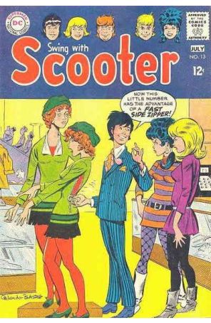 Swing with Scooter 13 published by DC with cover art by Joe Orlando