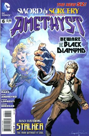 Sword of Sorcery (2nd Series) 6 published by DC with cover art by Aaron Lopresti