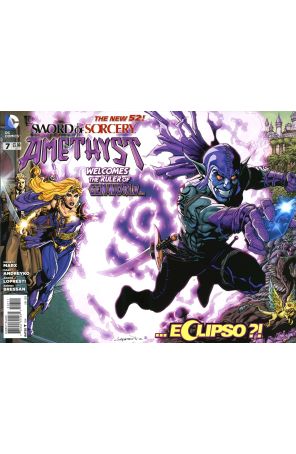 Sword of Sorcery (2nd Series) 7 published by DC with cover art by Aaron Lopresti