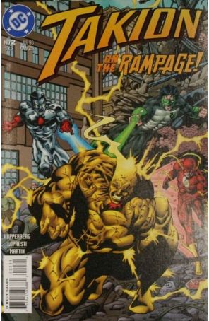 Takion 2 published by DC with cover art by Aaron Lopresti