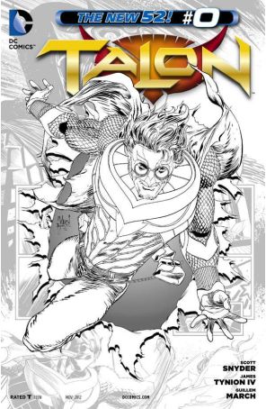 Talon (DC) 0A published by DC with cover art by Guillem March