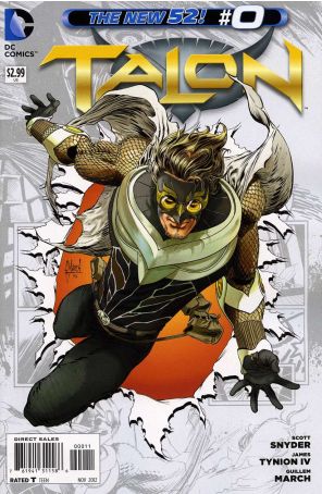 Talon (DC) 0 published by DC with cover art by Guillem March