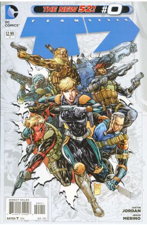 Team 7 (2nd Series) 0 published by DC with cover art by Ken Lashley