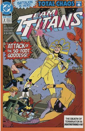Team Titans 2 published by DC with cover art by Kevin Maguire