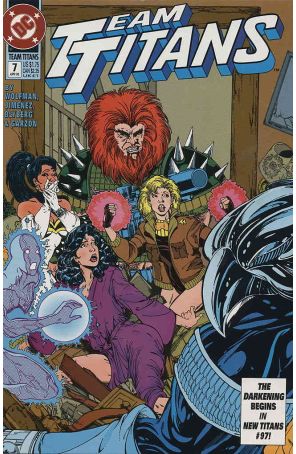 Team Titans 7 published by DC with cover art by Phil Jimenez