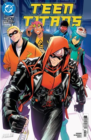 Teen Titans (7th Series) 2A published by DC with cover art by Daniele Di Nicuolo