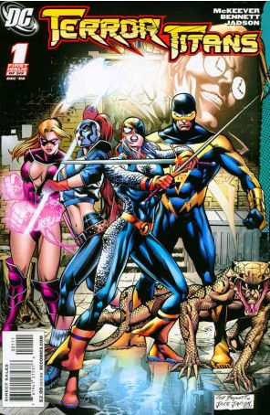Terror Titans 1 published by DC with cover art by Joe Bennett