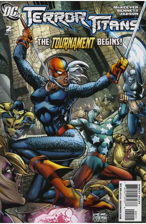 Terror Titans 2 published by DC with cover art by Joe Bennett