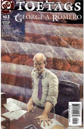 Toe Tags Featuring George Romero 5 published by DC with cover art by Bernie Wrightson