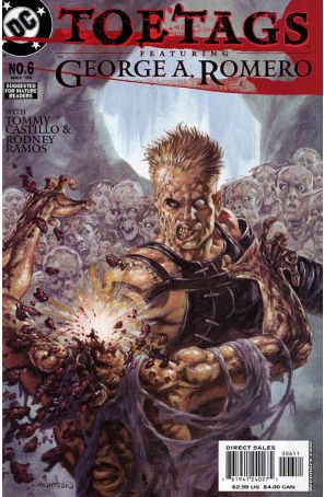 Toe Tags Featuring George Romero 6 published by DC with cover art by Bernie Wrightson
