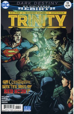Trinity (2nd Series) 13 published by DC with cover art by David Finch