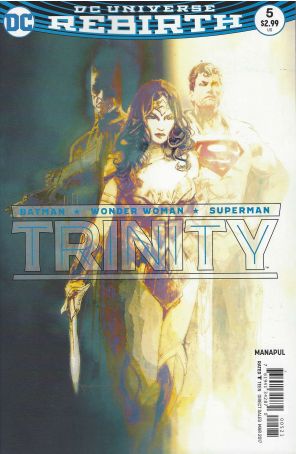 Trinity (2nd Series) 5A published by DC with cover art by Bill Sienkiewicz