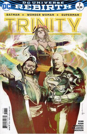 Trinity (2nd Series) 7A published by DC with cover art by Bill Sienkiewicz