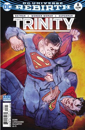 Trinity (2nd Series) 8A published by DC with cover art by Bill Sienkiewicz
