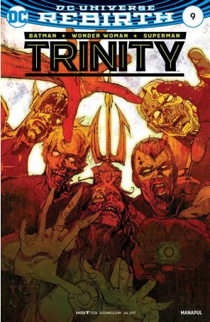Trinity (2nd Series) 9A published by DC with cover art by Bill Sienkiewicz