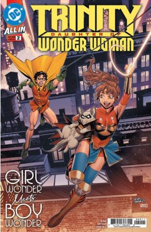 Trinity: Daughter of Wonder Woman 2A published by DC with cover art by Belen Ortega