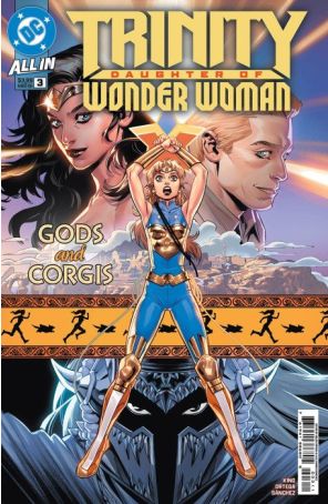Trinity: Daughter of Wonder Woman 3A published by DC with cover art by Belén Ortega