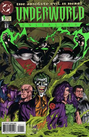 Underworld Unleashed 1 published by DC with cover art by Howard Porter