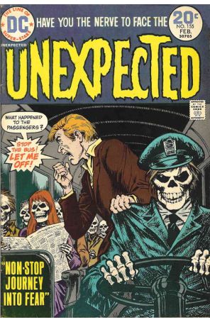 The Unexpected 155 published by DC with cover art by Nick Cardy