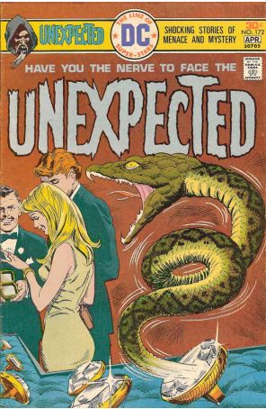 The Unexpected 172 published by DC with cover art by Luis Dominguez